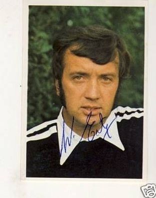 Willi Ertz Bor. Neunkirchen Bergmann SB 1972 Sign