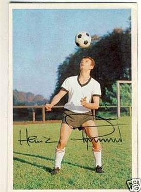 Heinz Simmet Bor. Neunkirchen Bergmann SB 1965/66 Sign