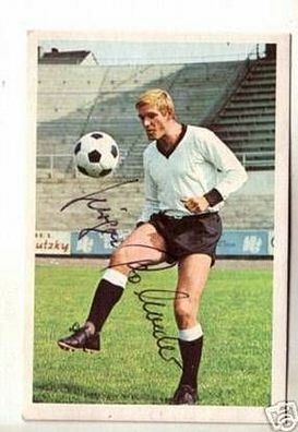 Jürgen Rohwedder Bor. Neunkirchen 67-68 Bergmann SB Sign