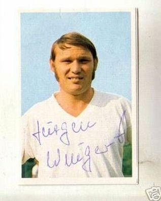 Jürgen Wingert SV Ludwigshafen 1972 Bergmann SB Sign
