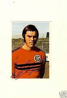 Bernhard Becker Eintr. Gelsenkirchen Bergmann SB 1972 Sign.