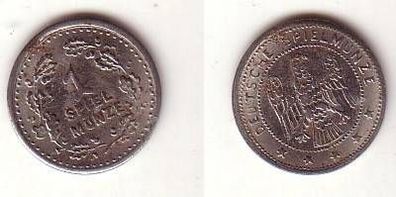 seltene 1 Reichsmark Spielgeld Münze um 1935