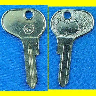 Schlüsselrohling Börkey 753 für verschiedene Bosch, Kolb / Alfa Romeo, Audi ...