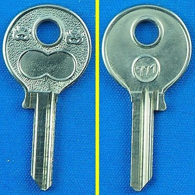 Schlüsselrohling Börkey 771 für verschiedene Stuv / Automaten, Möbelzylinder ..