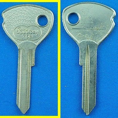 Schlüsselrohling Börkey 768 für verschiedene Huf Profil CC / Opel