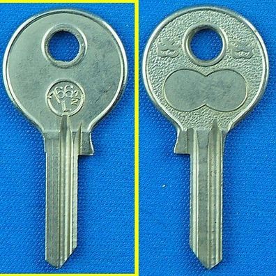 Schlüsselrohling Börkey 766 1/2 L für verschiedene Admi, Dom, MLM, Pohlschröder, Stuv