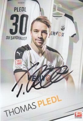 Thomas Piedl Autogramm SV Sandhausen