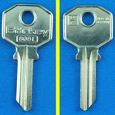 Schlüsselrohling Börkey 808 L für Burgwächter Vorhängeschlösser Nr. 116/30