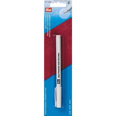 Prym Markierstift Trick-Marker Aqua, wasserlöslich, weiß