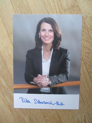 Staatssekretärin SPD Rita Schwarzelühr-Sutter - Autogramm!!!