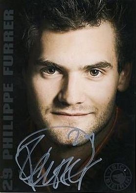 Philippe Furrer SC Bern Autogrammkarte Original Signiert + A9393