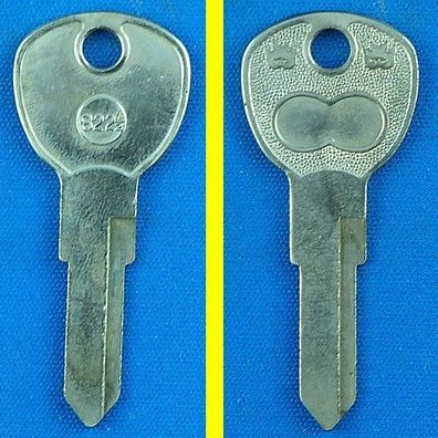 Schlüsselrohling Börkey 822 1/2 für verschiedene alte Huf / Ford