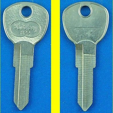 Schlüsselrohling Börkey 822 für verschiedene alte Casi, Huf / Ford