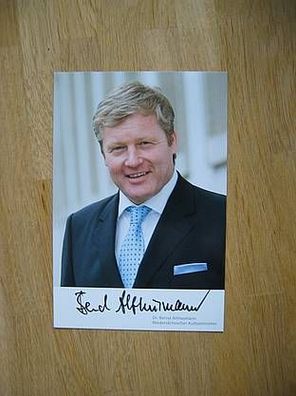 Niedersachsen Minister Dr. Bernd Althusmann - handsigniertes Autogramm!!!
