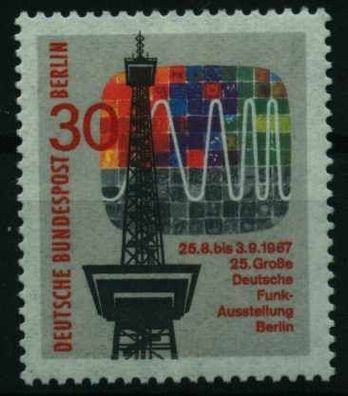 BERLIN 1967 Nr 309 postfrisch S7F83AA
