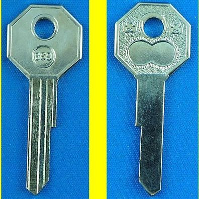 Schlüsselrohling Börkey 869 für verschiedene Union, Rootes, Strebor / engl. Fahrzeuge