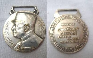 Medaille Frankreich Commendant Güsnet 1936