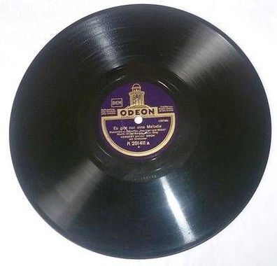 Schellackplatte Odeon Tangolied und Walzerlied um 1930 (v)