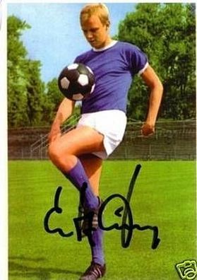 Hans Jürgen Wittkamp FC Schalke 04 60er Jahre Autogrammkarte