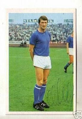 Hermann Erlhoff Schalke 04 1968-69 Bergmann SB Original Signiert