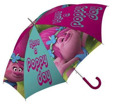 Trolls Stockschirm rosa 40 cm umbrella parapluie NEU NEW