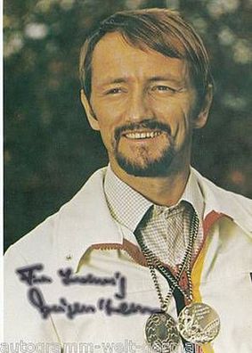 Jürgen Hehn Autogrammkarte 70er Jahre Original Signiert + A16516