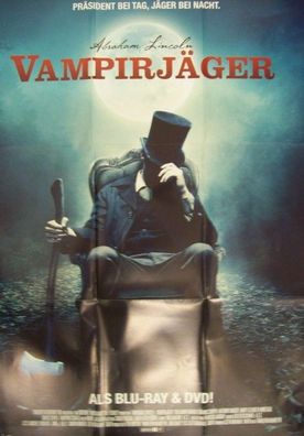 Abraham Lincoln - Vampirjäger A1 Filmposter NEU
