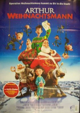 Arthur Weihnachtsmann A1 Filmposter NEU