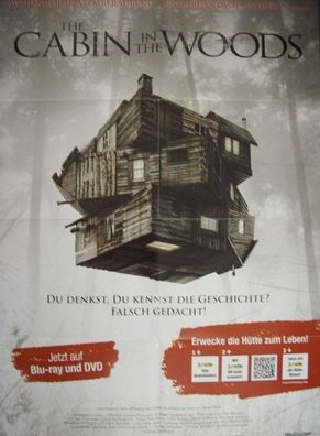 The Cabin in the Woods A1 Filmposter NEU