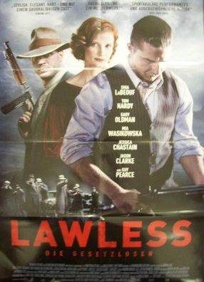 Lawless - Die Gesetzlosen A1 Filmposter NEU