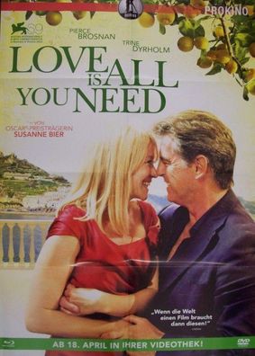 Love is All You Need A1 Filmposter NEU