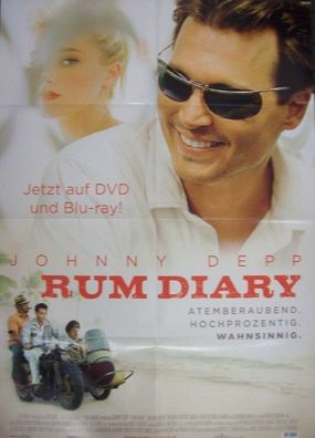 Rum Diary A1 Filmposter NEU