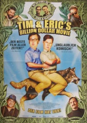 Tim & Eric's Billion Dollar Movie A1 Filmposter NEU