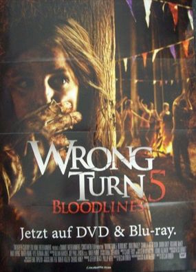 Wrong Turn 5: Bloodlines A1 Filmposter NEU
