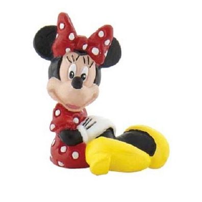 Bullyland 15502 Disney Minnie Mouse Sitzend Spielfigur Sammelfigur Micky NEU NEW