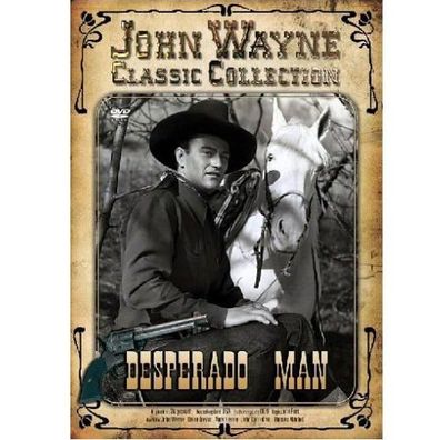 John Wayne Desperado Man DVD NEU&OVP Movie Wester Abenteuer Schwarz-Weis Film