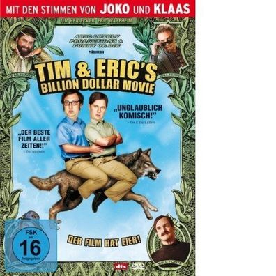 Tim & Eric's Billion Dollar Movie DVD Comedy NEU & OVP