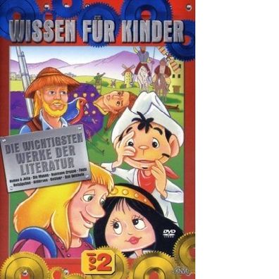 Wissen für Kinder Vol. 2 - Die wichtigsten Werke der Literatur DVD NEU & OVP