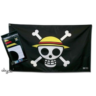 One Piece Piratenflagge / Fahne / Jolly Roger: Skull Ruffy (70 x 120 cm) NEU NEW