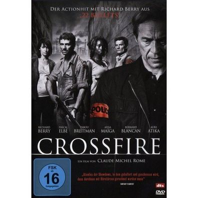 Crossfire - Claude Michel Rome - DVD Krimi Thriller Gebraucht - Gut