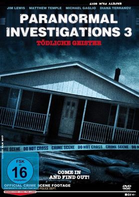 Paranormal Investigations 3 - Tödliche Geister - DVD Horror Gebraucht - Gut