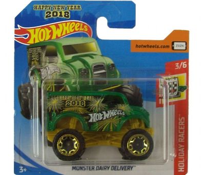Hot Wheels Monster Dairy Delivery Holiday Racers FJW20 Modellauto Auto NEU NEW