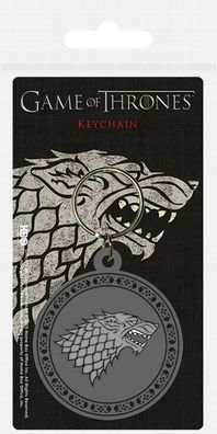 Game of Thrones Stark gummi Schlüsselanhänger Keychain Porte Cles NEU NEW