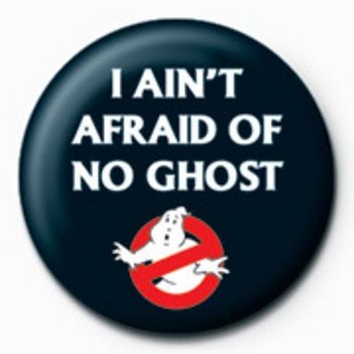 Ghostbusters I Ain't Afraid merchandise Ansteck Button pyramid Neu NEW