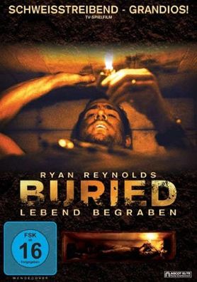 Buried - Lebend begraben - DVD Thriller Ryan Reynolds Gebraucht - Sehr gut