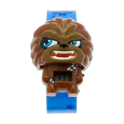 Star Wars Chewbacca Kinder Armbanduhr Hintergrundbeleuchtung Alarm Clock NEU NEW