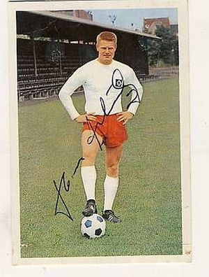 Hans Schulz Hamburger SV Bergmann SB 1966/67 Sign.