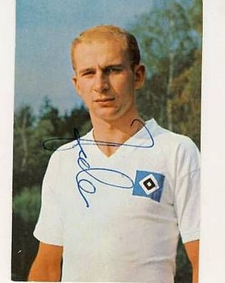 Holger Dieckmann Hamburger SV Bergmann SB 1965/66 Sign