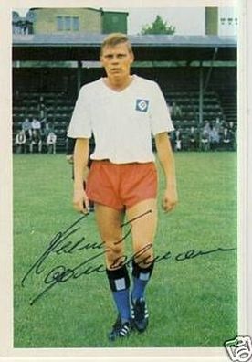 Helmut Sandmann Hamburger SV Bergmann SB 1968/69 Sign