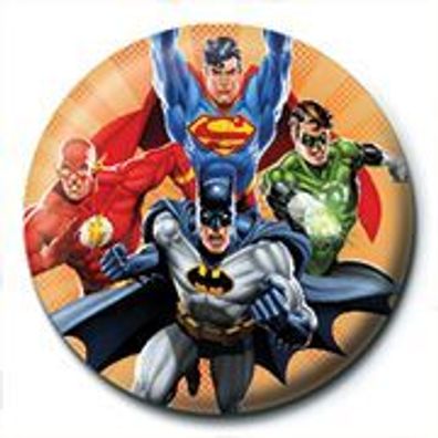Justice League Burst merchandise Ansteck Button pyramid Neu NEW